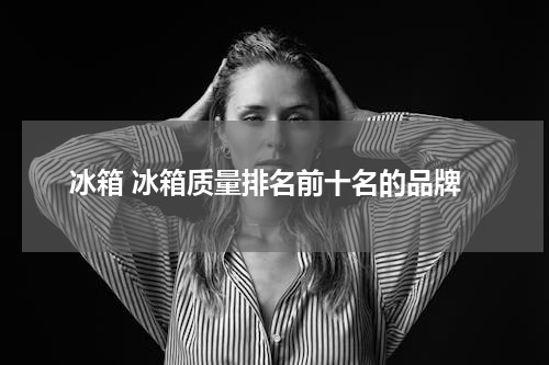 冰箱 冰箱质量排名前十名的品牌
