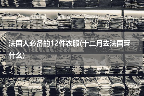 法国人必备的12件衣服(十二月去法国穿什么)