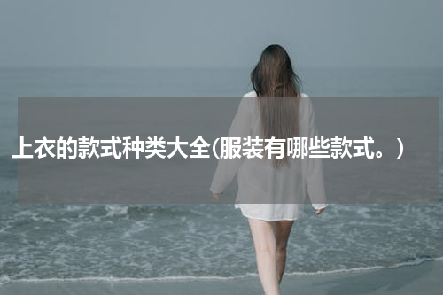 上衣的款式种类大全(服装有哪些款式。)