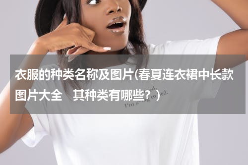衣服的种类名称及图片(春夏连衣裙中长款图片大全   其种类有哪些？)