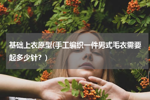 基础上衣原型(手工编织一件男式毛衣需要起多少针？)