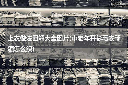 上衣做法图解大全图片(中老年开衫毛衣翻领怎么织)