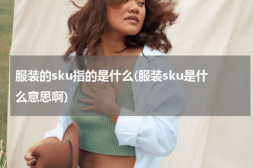 服装的sku指的是什么(服装sku是什么意思啊)