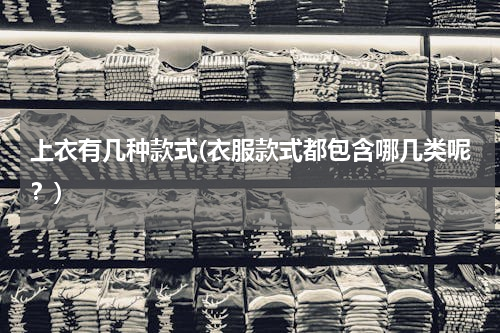 上衣有几种款式(衣服款式都包含哪几类呢？)